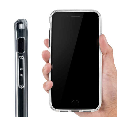 Distressed Austria Flag iPhone SE (2nd & 3rd Gen) Clear Case